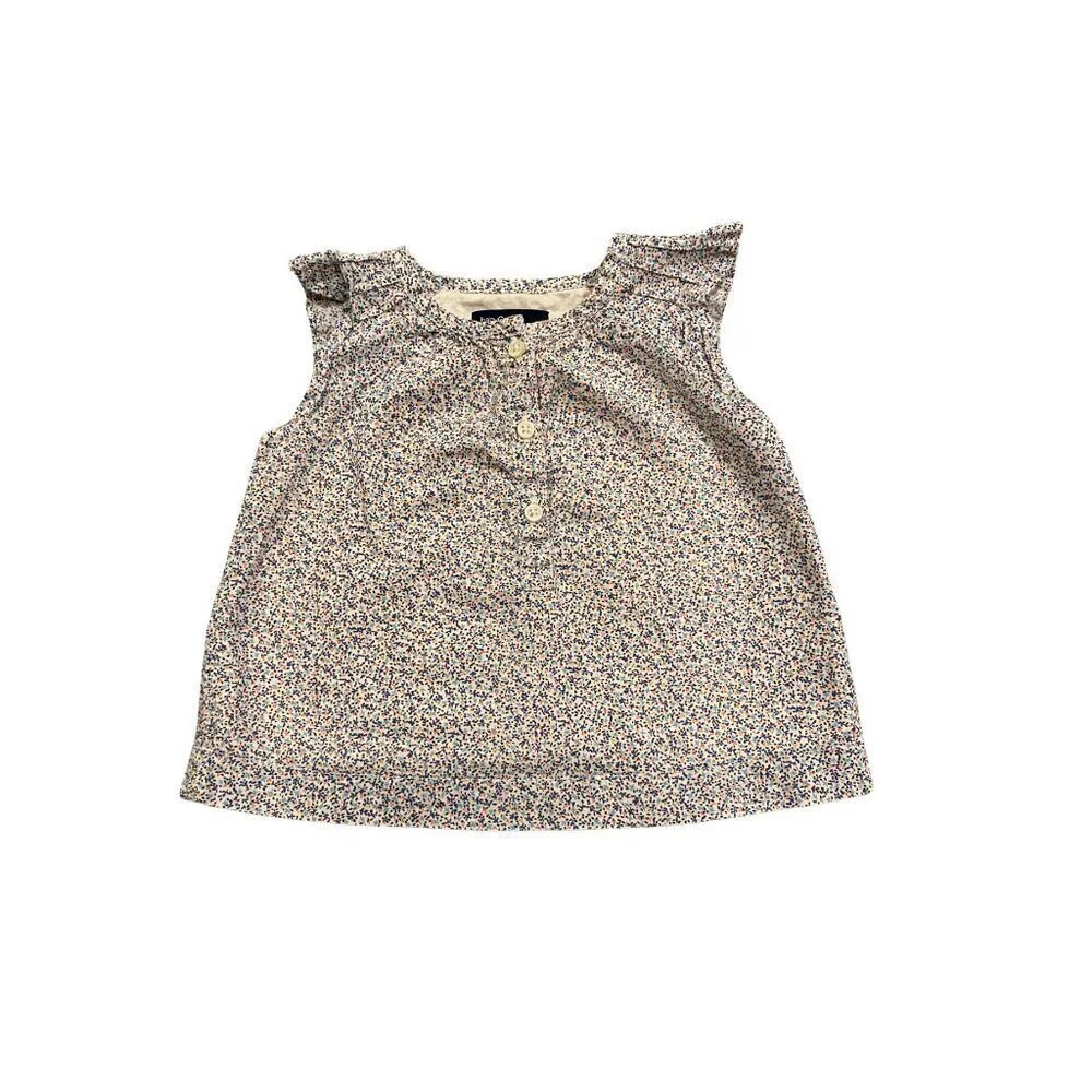 Baby Gap Girl's Floral Tank Top - Size 3-6 months - Like New!